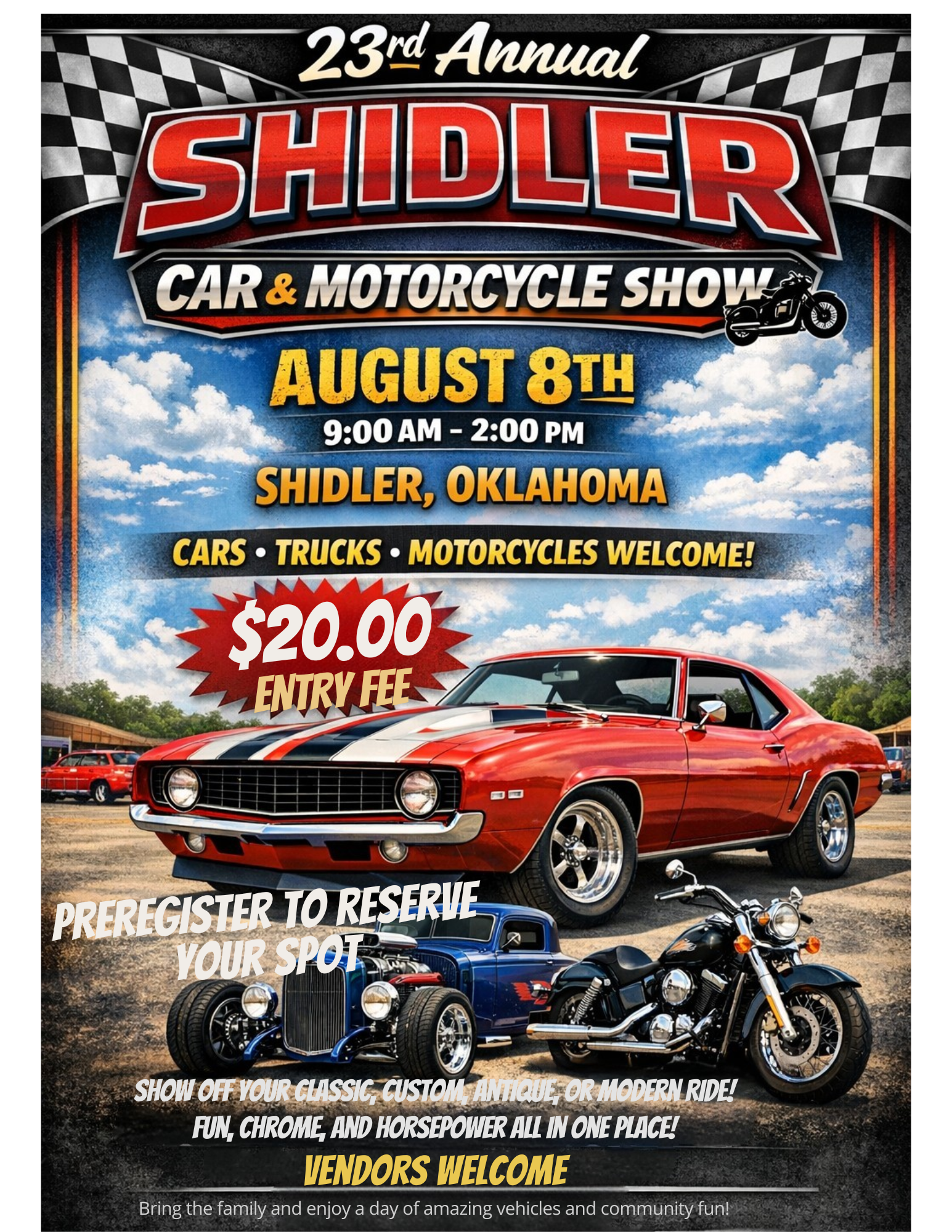 23rd Annual Shidler Car Show