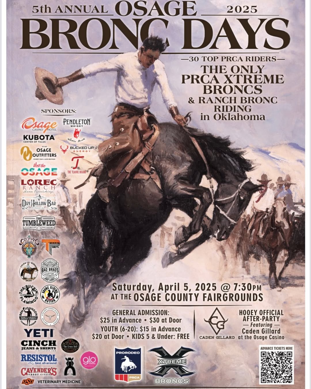 PRCA Osage Bronc Days